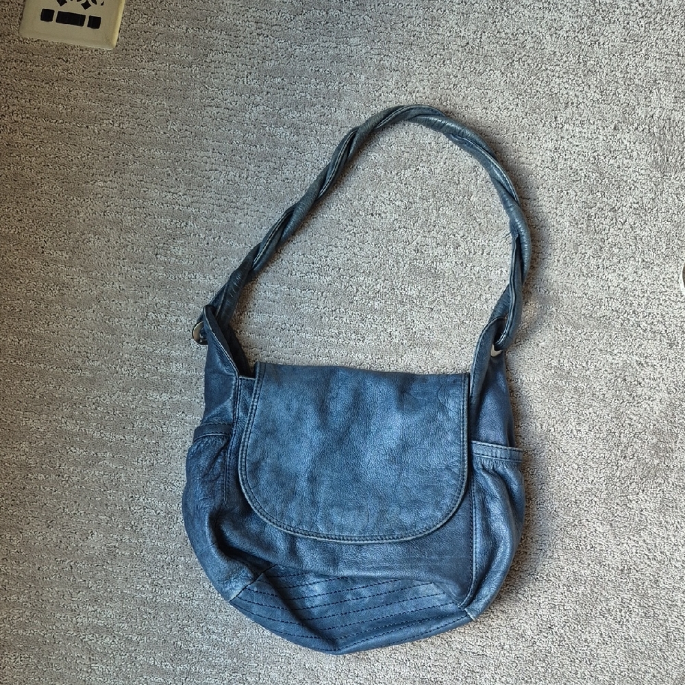 ☀️Elegant Blue Shoulder Bag for Women Leather